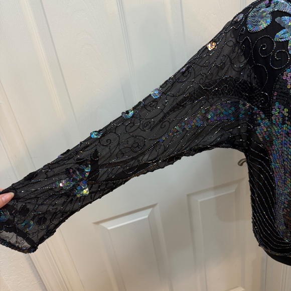 Vintage 80’s Metamorphosis 100% Silk Top – Size M – Made in India - Picture 8 of 8